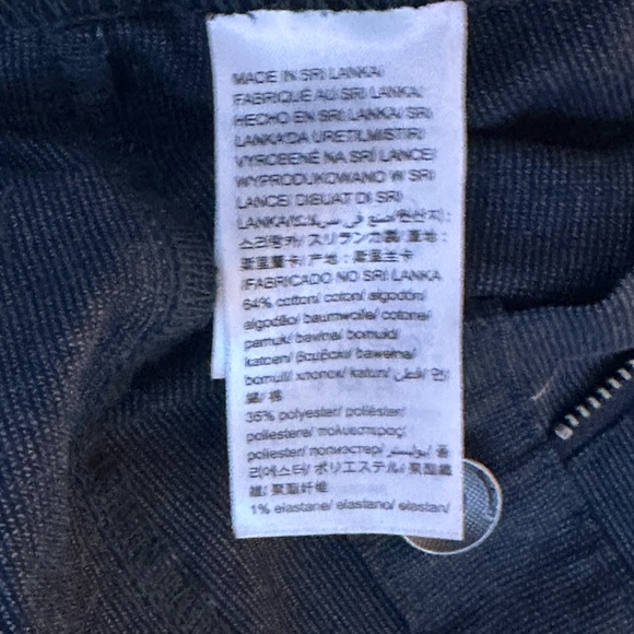 NWOT Calvin Klein pants. Size 34w and 34inseam. Color is blk/gray. - Picture 12 of 12